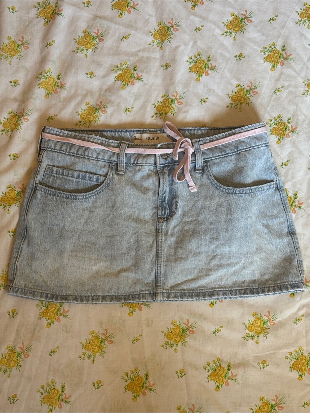 Hollister Denim Mini Skort 10/30